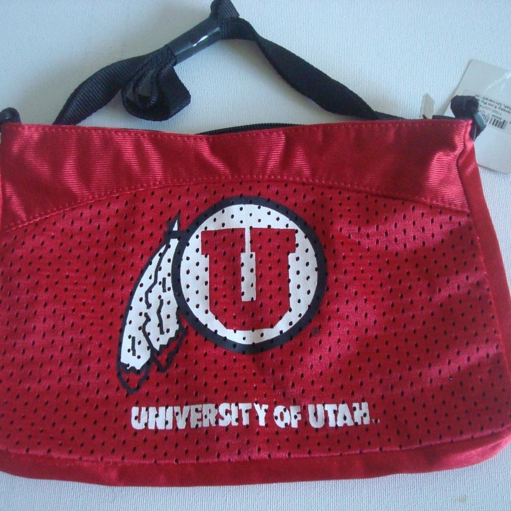 UTAH UTES PURSE BAG JERSYE STYLE 7X9